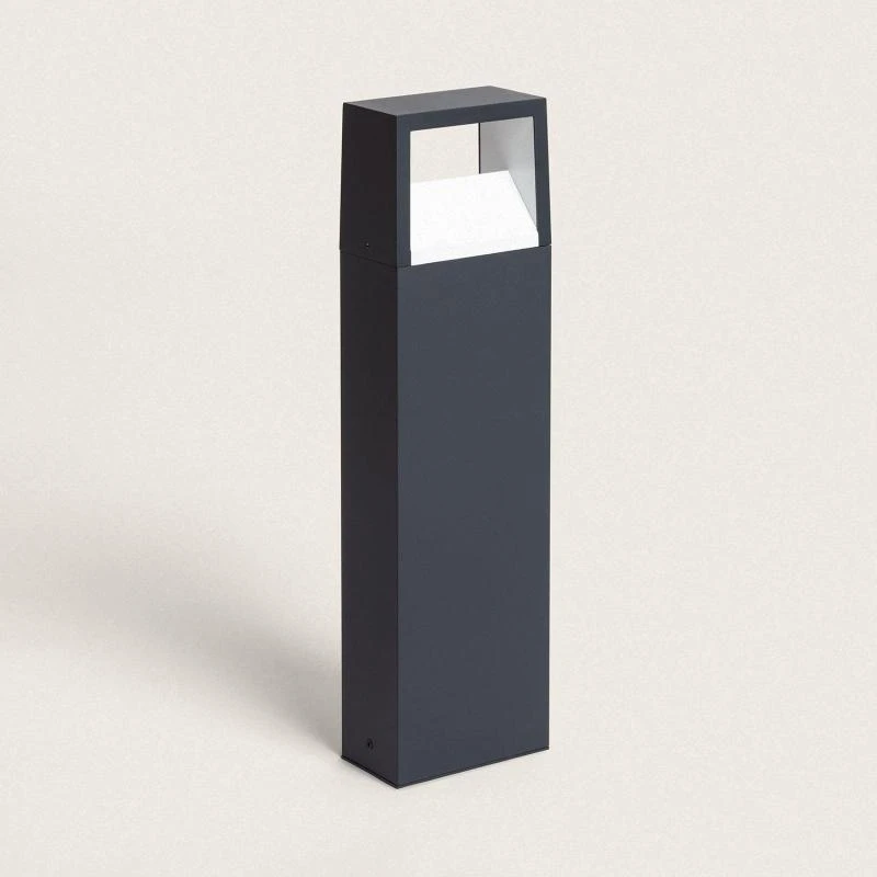 Imagen de Baliza de Pie Exterior LED 9W Superficie 50cm Aluminio Sheffield