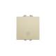 Imagen de Mecanismo Simple Interruptor Pulsador Con Grabado Luz SIMON 270 20000151