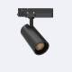 Imagen de Foco Carril LED Trifásico 40W Fasano Antideslumbramiento Regulable Negro