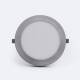 Imagen de Placa LED 18W Blanco Seleccionable Circular Corte Ajustable Ø75-210 mm con Marco Aluminio