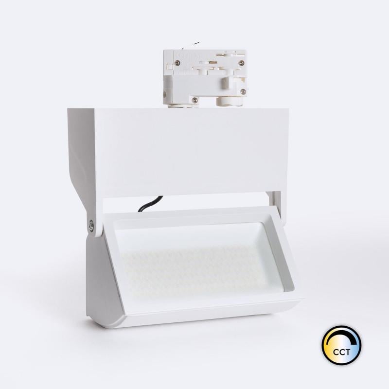 Imagen de Foco Carril LED Trifásico 38W LIFUD Piero CCT Seleccionable