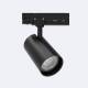 Imagem de Foco Carril LED Trifásico 40W Fasano Regulável Preto