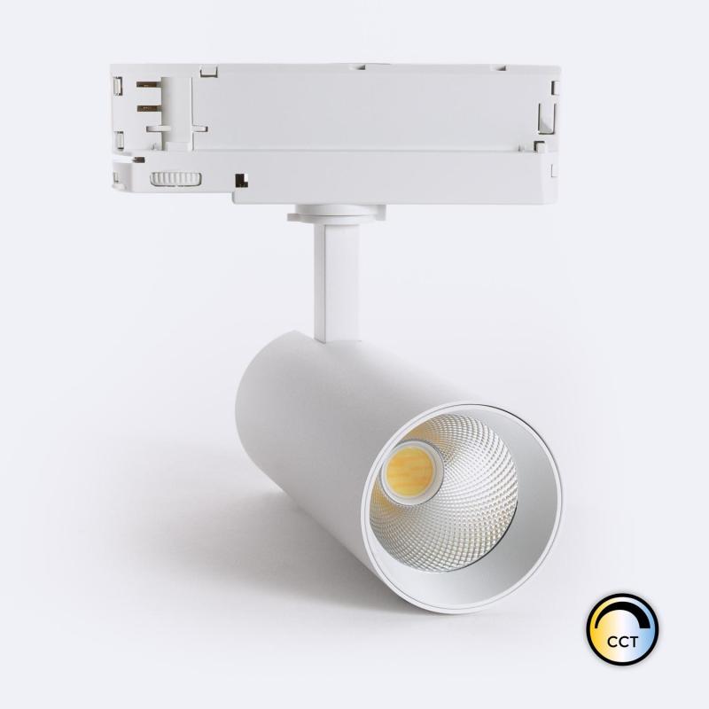 Imagen de Foco Carril LED Trifásico 20W Carlo LIFUD CCT Seleccionable Blanco