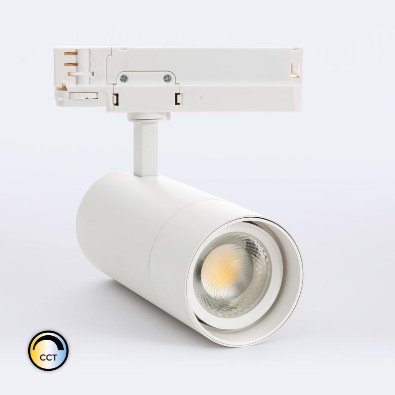 Imagem de Foco Carril LED Trifásico 30W Wild CCT Multiângulo 24-60º