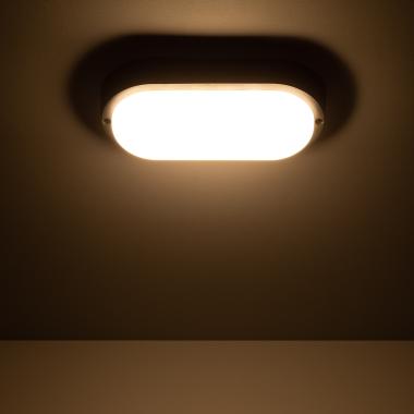 Imagen de Aplique LED 25W Oval IP65 Hublot Black