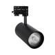 Imagen de Foco Carril LED Trifásico 30W CCT Seleccionable d'Angelo PHILIPS Xitanium con Óptica Variable Negro