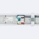 Imagem de Barra Linear LED Trunking 17~66W TRIDONIC 150cm 180lm/W Regulável DALI Easy Line LEDNIX