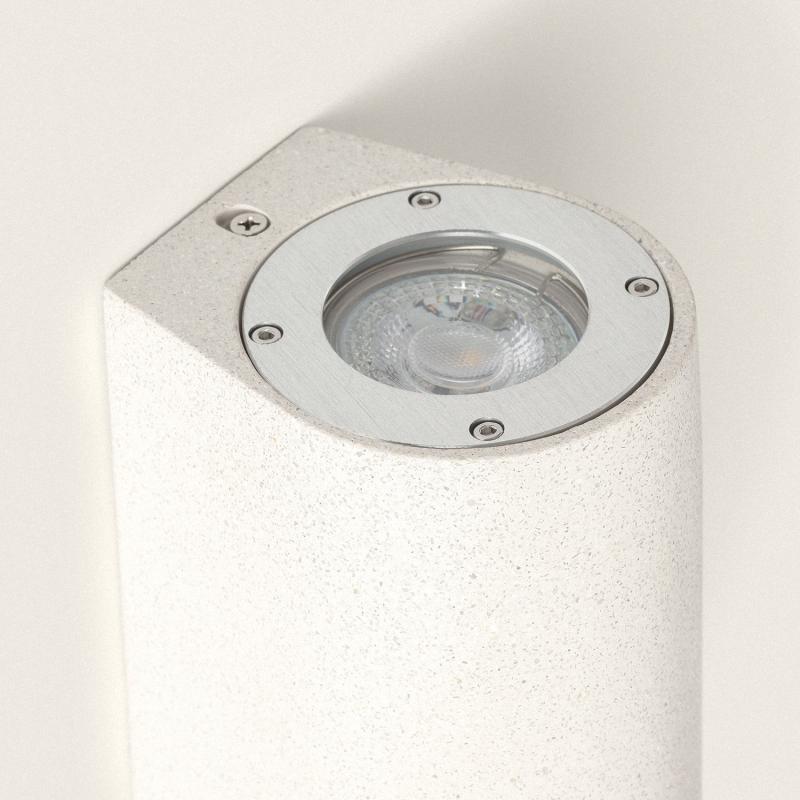 Imagen de Aplique de Pared Exterior Cemento Iluminación Doble Cara Banjar Batu S