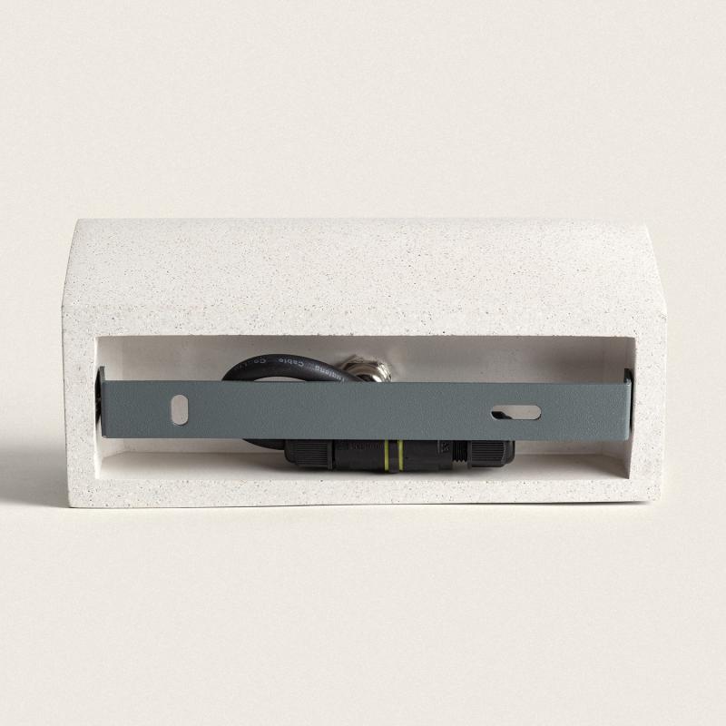 Imagen de Aplique de Pared Exterior Cemento Iluminación Doble Cara Banjar Batu S