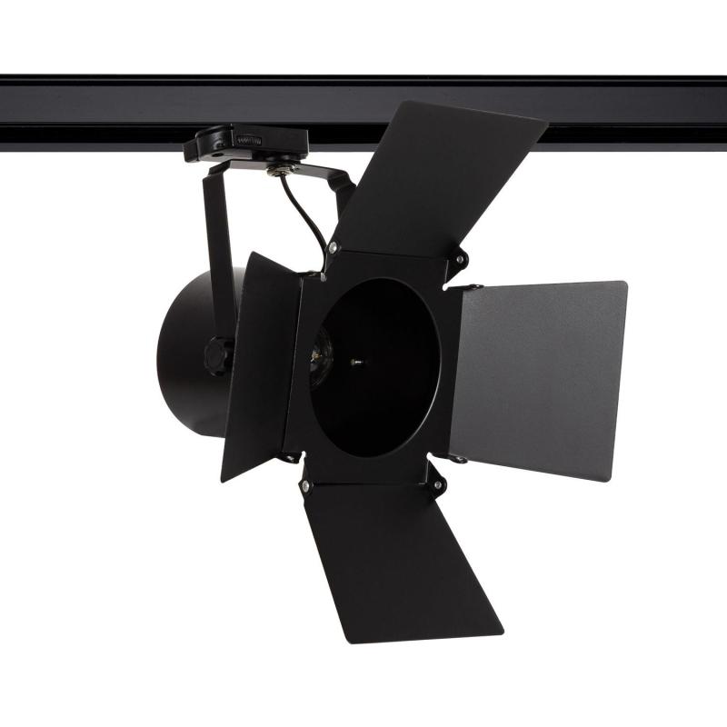 Imagen de Foco Carril Trifásico Cinema para bombillas E27 PAR30