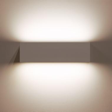 Imagen de Aplique de Pared Exterior LED 10W Iluminación Doble Cara Rectangular Blanco Lena
