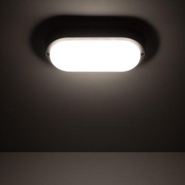 Imagen de Aplique LED 25W Oval IP65 Hublot Black