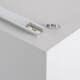 Imagen de Perfil de Aluminio Empotrable con Tapa Continua para Tiras LED de hasta 12 mm