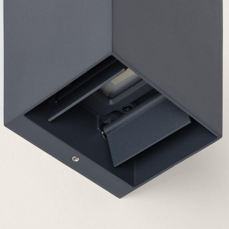 Imagen de Aplique de Pared Exterior LED 10W Aluminio Blanco Seleccionable Zephyr
