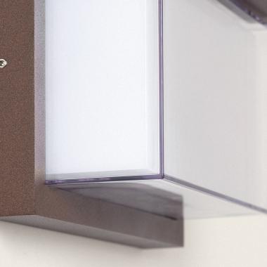 Imagem de Aplique de Parede Exterior LED 12W Alumínio CCT Seleccionável Duplo Difusor Valorian Imagem de Aplique de Parede Exterior LED 12W Alumínio CCT Seleccionável Duplo Difusor Valorian