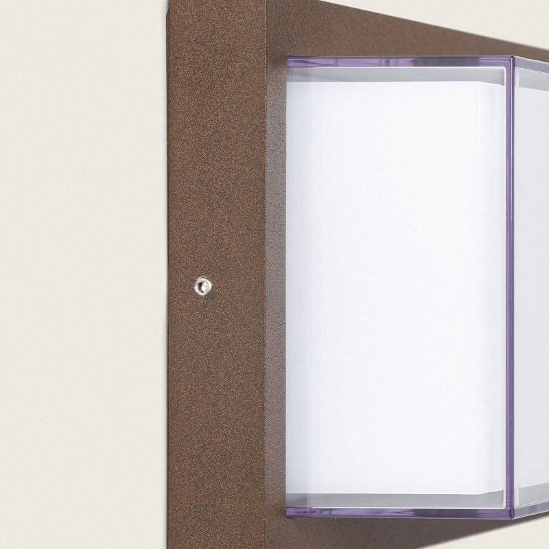 Imagem de Aplique de Parede Exterior LED 12W Alumínio CCT Seleccionável Duplo Difusor Caelia