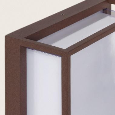 Imagem de Aplique de Parede Exterior LED 20W Alumínio CCT Seleccionável Duplo Difusor Arelien