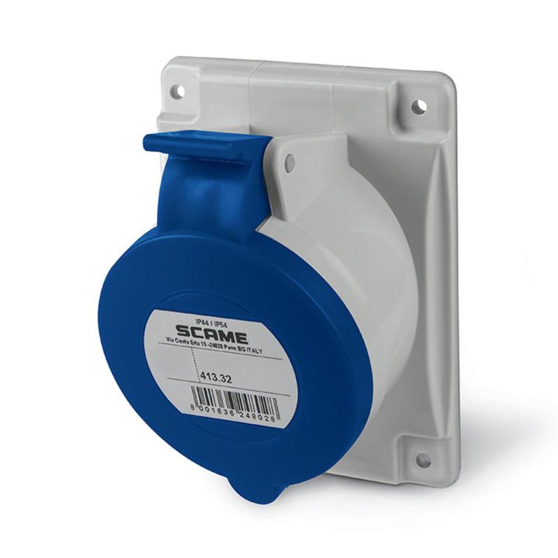 Imagem de Base Encastrável em Quadro 32A IP54 Óptima SCAME
