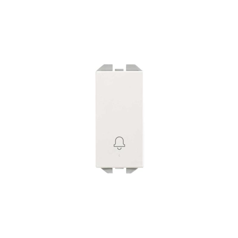 Imagen de Interruptor Simple Pulsador Estrecho Con Grabado Campana SIMON 270 20001152