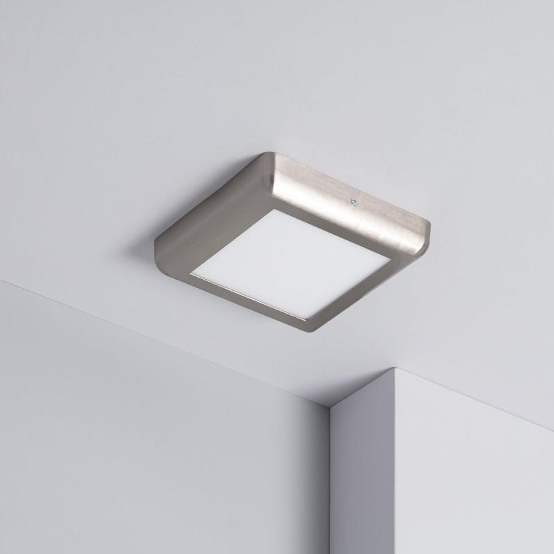 Imagen de Plafón LED 12W Cuadrado Metal 180x180 mm Design Silver 