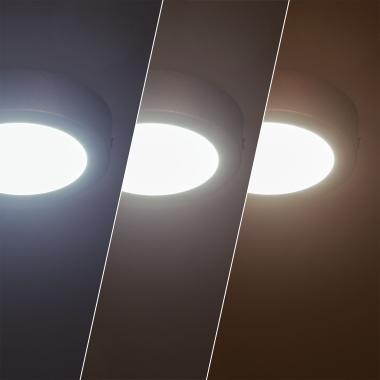 Imagen de Plafón LED 6W Circular Aluminio Slim Ø110 mm CCT Seleccionable Galán SwitchDimm