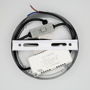 Imagen de Plafón LED 6W Circular Aluminio Slim Ø110 mm CCT Seleccionable Galán SwitchDimm