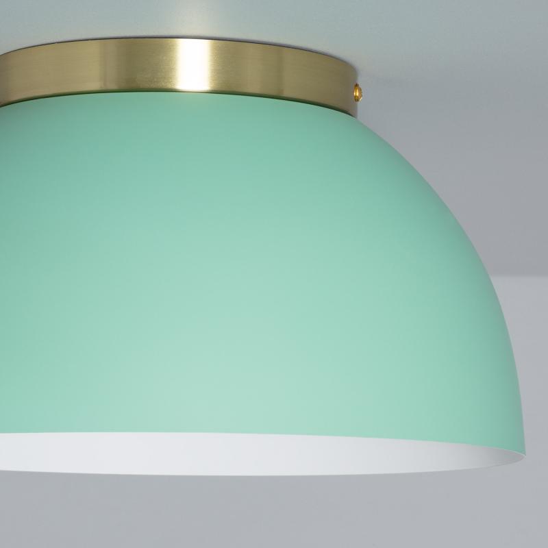 Imagem de Plafon Circular Alumínio Ø300 mm Bosco Gold 