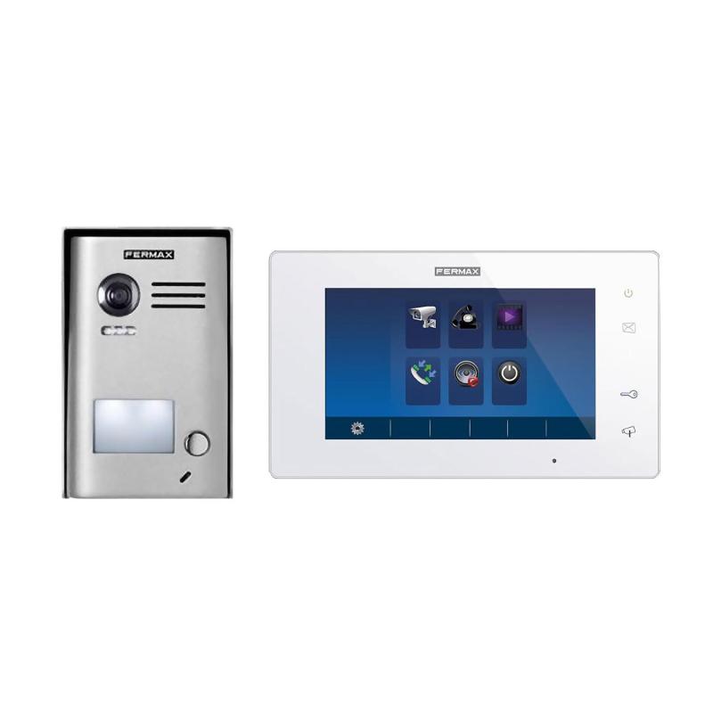 Imagen de Kit Videoportero FERMAX Automático 1 Timbre FERMAX WAY 7" 1401