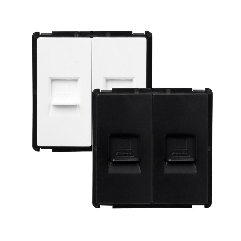 Imagen de Toma Doble RJ45 Internet Modern