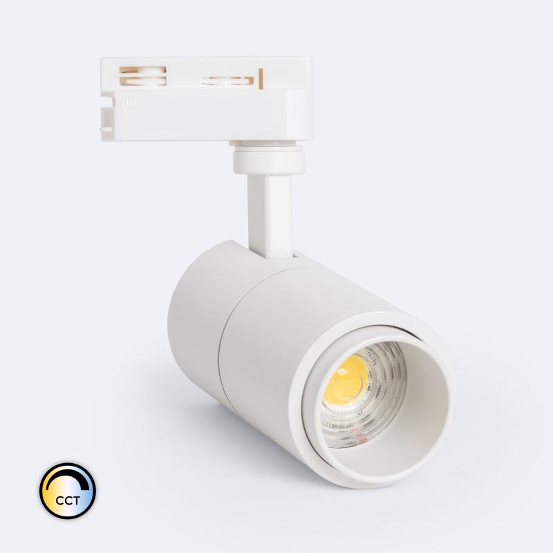 Produto de Foco Carril LED Monofásico 10W Regulável TRIAC CCT Pulyx Multiángulo 15-60º