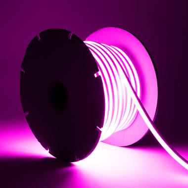 Fita LED Neon Regulável 220V ROLO 50m SFLEX8 8W/m Corte 100cm IP65