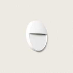 Product Aplique de Parede Exterior LED 3W CCT Selecionável Superfície Circular Jade