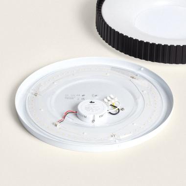 Imagem de Plafón LED 24W Circular Metal CCT Seleccionável Guerin