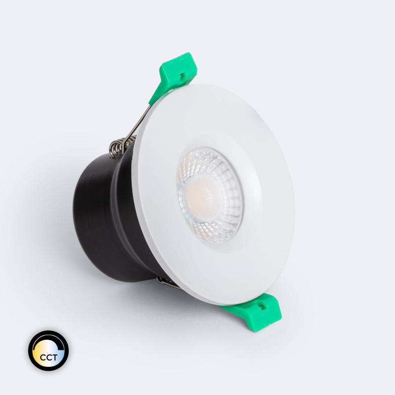 Imagem de Foco Downlight LED 5-8W Ignífugo Circular Regulável IP65 Corte Ø 65 mm Solid Design