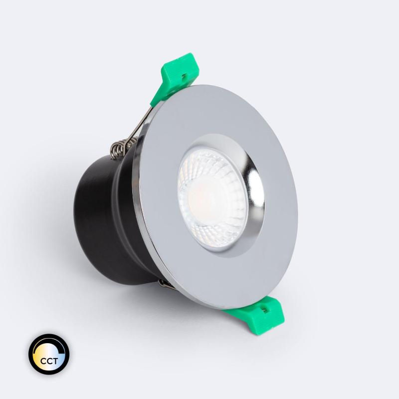 Imagen de Foco Downlight LED 5-8W Ignífugo Circular Regulable IP65 Corte Ø 65 mm Solid Design