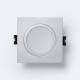 Imagem de Aro Downlight Quadrado IP65 para Lâmpada LED GU10 / GU5.3 Corte Ø75 mm Maxis