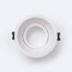 Imagen de Aro Downlight Circular Basculante para Bombilla LED GU10 / GU5.3 Corte Ø85 mm Suefix