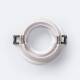 Imagen de Aro Downlight Circular Basculante para Bombilla LED GU10 / GU5.3 Corte Ø85 mm Suefix