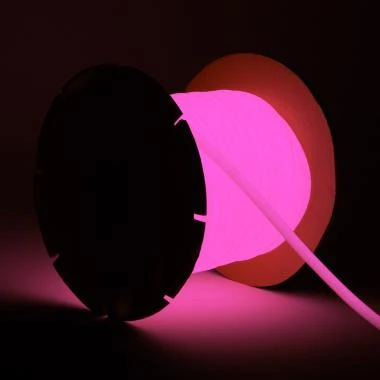 Tira LED Neón Regulable 220V BOBINA 50m Circular SFLEX17 8W/m Corte 100cm IP65