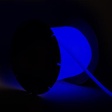 Rolo Fita Neon LED Regulável 220V Circular SFLEX14 50 Metros IP65 Corte 100 cm