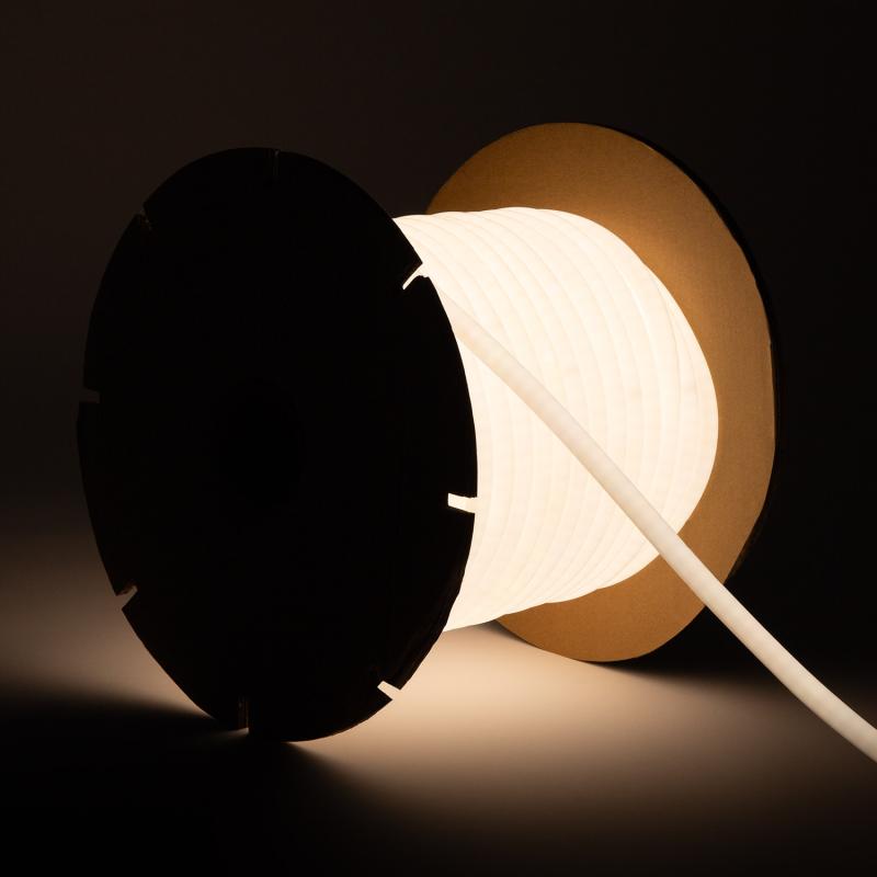 Imagen de Tira LED Neón Regulable 220V BOBINA 50m Circular 8W/m Corte 100cm IP65 N-FLEX14