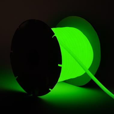 Fita LED Neon Regulável 220V ROLO 50m Circular SFLEX14 8W/m Corte 100cm IP65