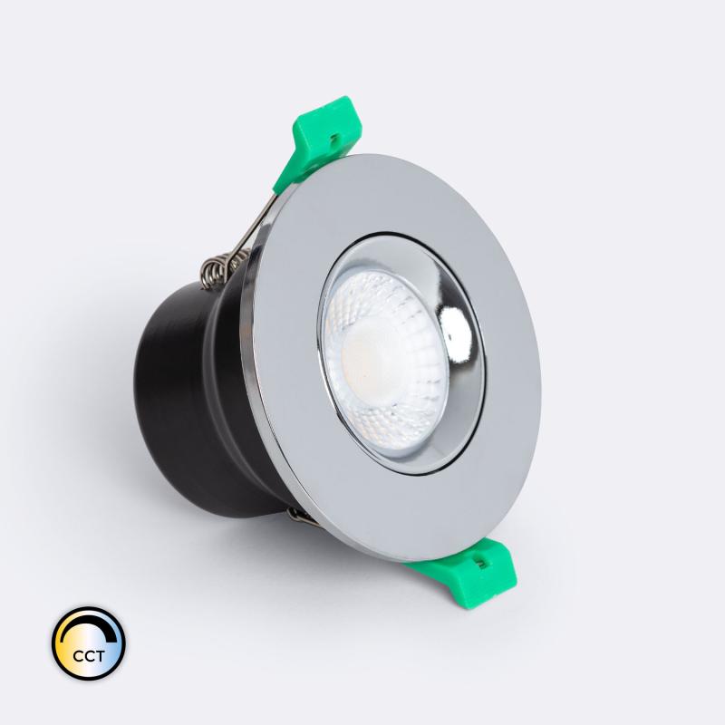 Imagen de Foco Downlight LED 5-8W Ignífugo Circular Regulable IP65 Corte Ø 65 mm Solid Design Ajustable
