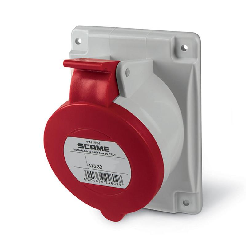 Imagem de Base Encastrável em Quadro 32A IP54 Óptima SCAME