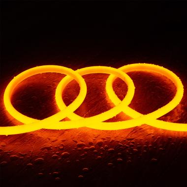 Fita Neon LED Regulável 220V Circular SFLEX14 IP65 Corte a cada 100 cm à Medida