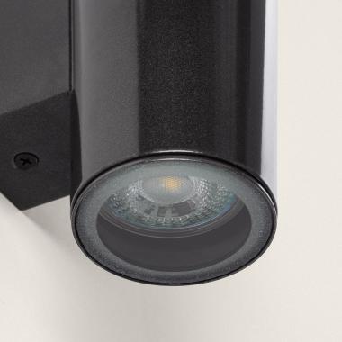 Imagen de Aplique de Pared Exterior Doble Cara Metal Pimlico Antracita