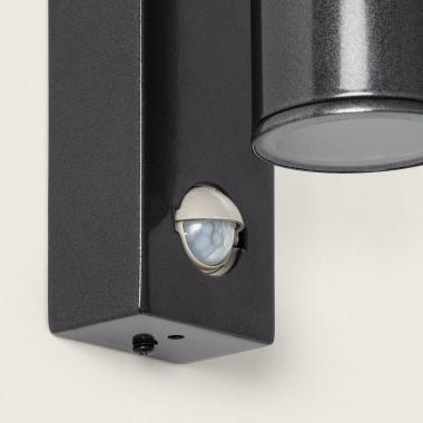 Imagen de Aplique de Pared Exterior Aluminio con Sensor PIR Pimlico