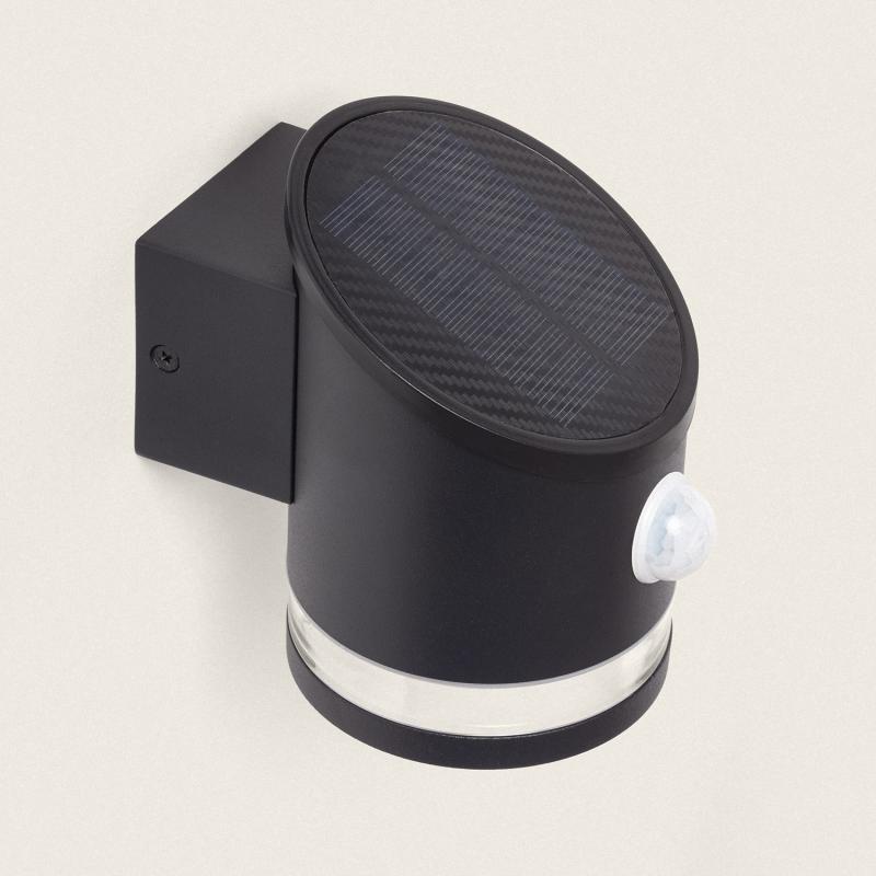 Producto de Aplique de Pared Exterior Solar LED Aluminio con Sensor de Movimiento Eddan
