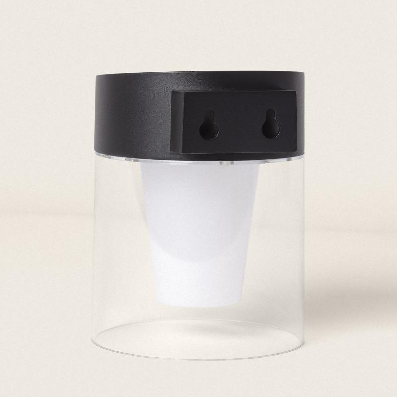 Produto de Aplique de Parede Exterior Solar LED 1,5W Alumínio com Sensor de Movimento Efren