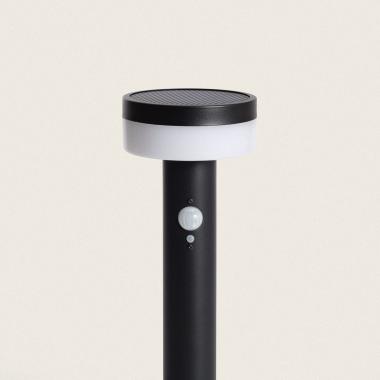 Imagen de Baliza de Pie Exterior Solar LED 1,5W 50cm Acero Inoxidable con Sensor de Movimiento Ashier